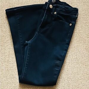 Dark denim flare jeans great condition!! Fits true to size